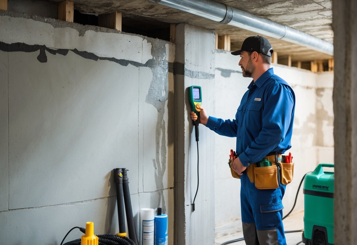 Sådan sikrer du en tør kælder ved at finde en dygtig håndværker